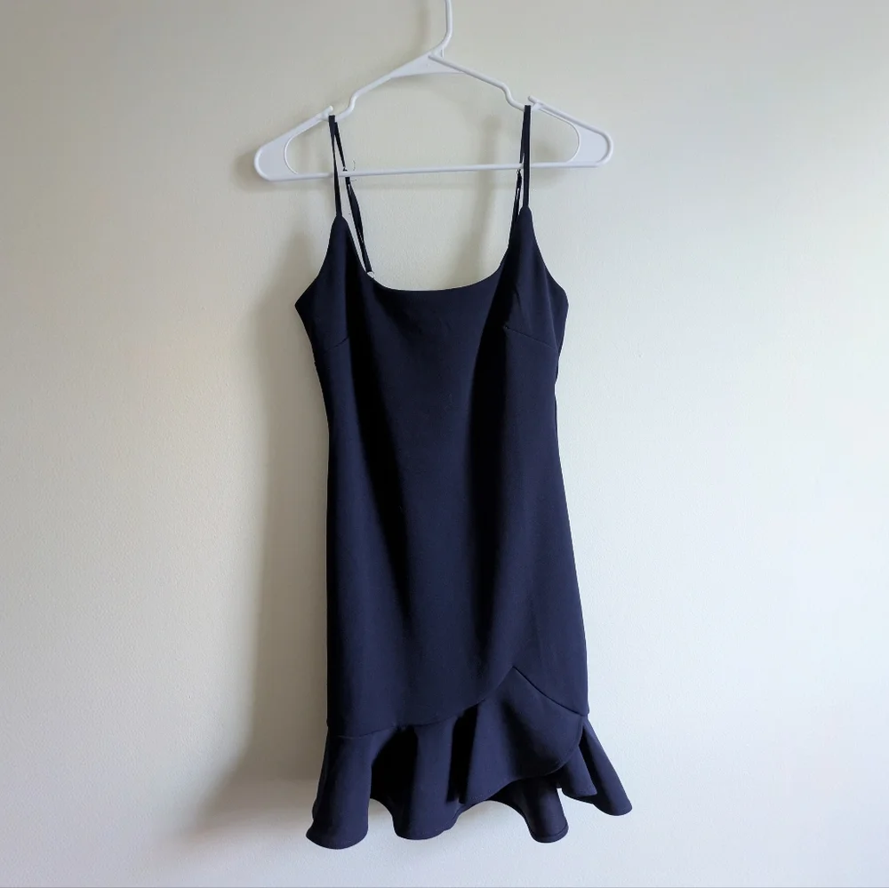 Showpo Navy Mini Dress